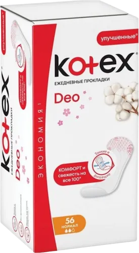 Gündəlik gigiyenik qadın bezləri Deo Normal