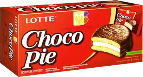 Peçenye Choco Pie çiyələk ilə
