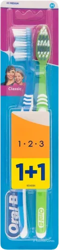 Diş fırçası Oral B 3 Effect Classic 40 Medium 1+1