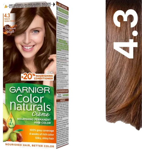 Hair dye Color 4.3 Golden chestnut