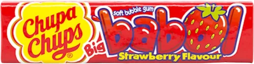 Çeynəmə konfetləri Big Babol çiyələk dadı ilə