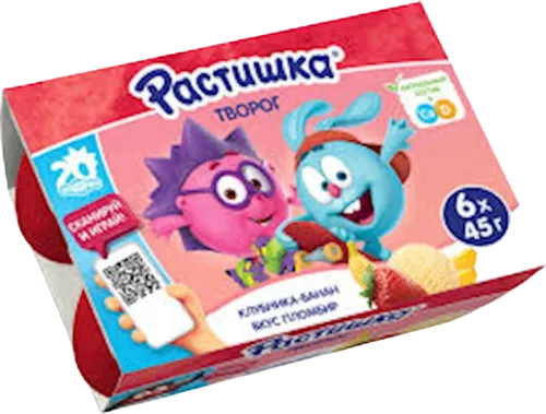 Kəsmik Rastishka Çiyələk Banan Plombir x 6 əd