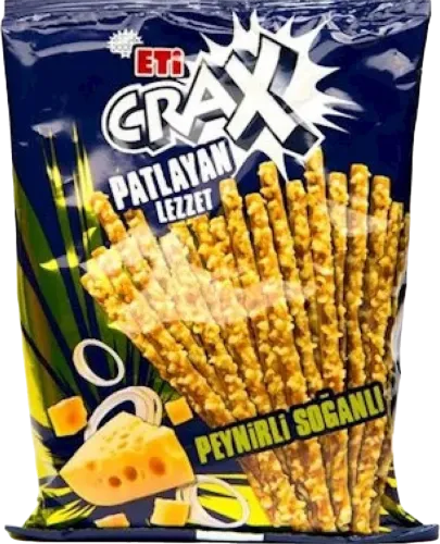 Sticks Crax Peynirli Soğannlı with cheese and onion flavor