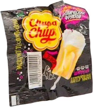 Lollipop B-Pop with tropical fruit flavor