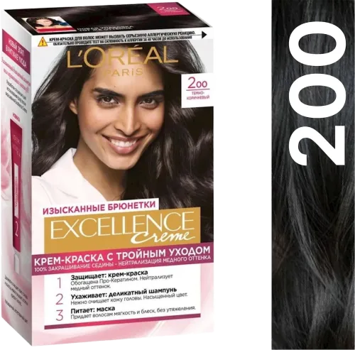Saç boyası Loreal Excellence N200