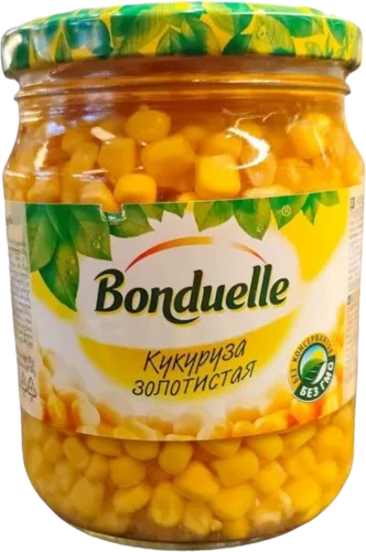 Qızılı qarğıdalı dənələrdə