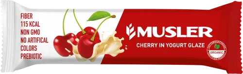 Baton yogurt və albalı ilə 