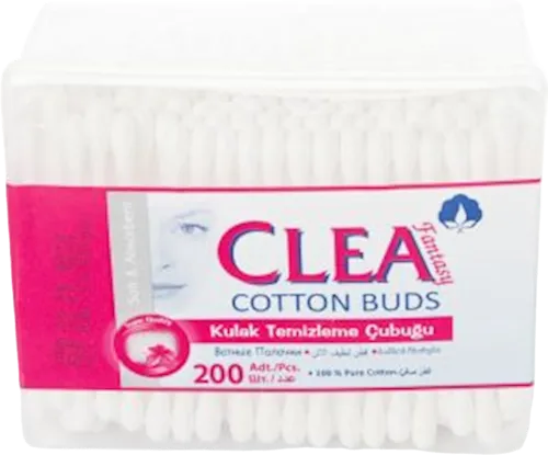 Ватные палочки Clea квадрат