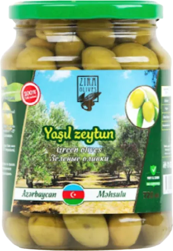Yaşıl zeytun tumlu