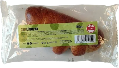 Булочка Corekci с яблочным джемом