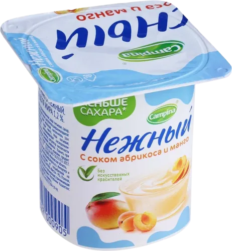 Campina Gentle Apricot and Mango Yogurt