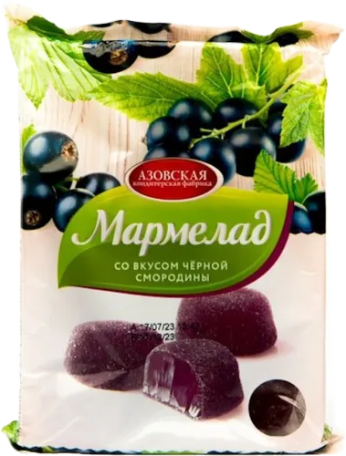 Marmelad qara qarağat dadı ilə