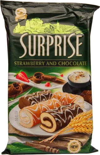 Peçenye Surpriz çiyələk və şokolad