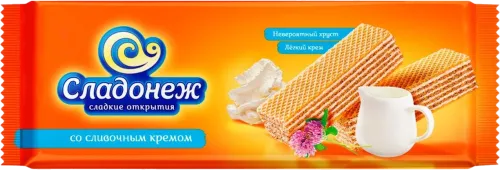 Vafli qaymaqlı 