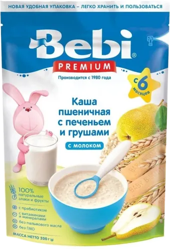 Südlü sıyıq Premium Buğda peçenyevə armud ilə 6 aydan