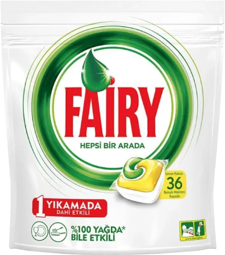 Qabyuyan maşın üçün həblər All in 1 36 əd