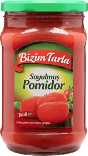 Konservləşdirilmiş soyulmuş pomidor Soyulmuş Pomidor