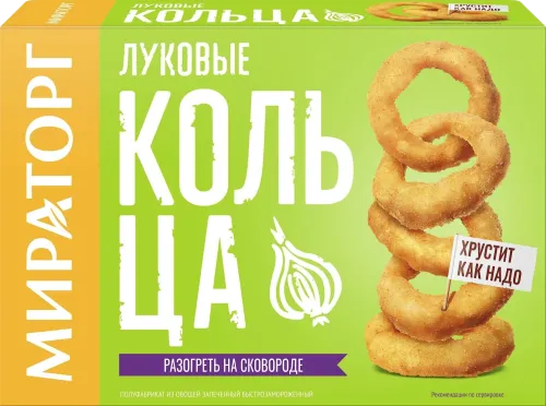 Frozen onion rings Miratorg