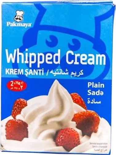 Krem şanti şirniyyat məhsulları və desertlər üçün