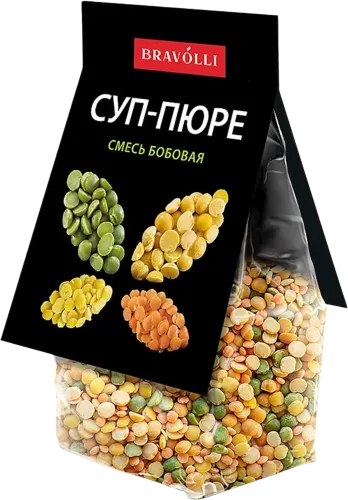Paxlalı qatışıq Şorba-püre