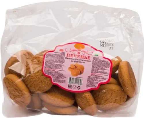 Печенье овсяное на фруктозе