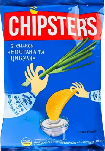 Чипсы со сметаной и луком