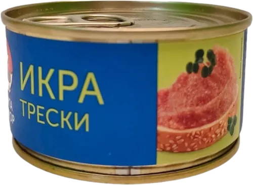 Икра деликатесная Люкс Трески