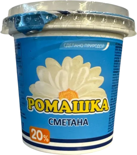 Sour cream Romashka