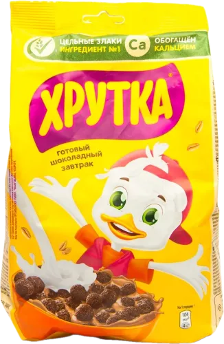 Qarğıdalı lopaları Xrutka paket Şokoladlı