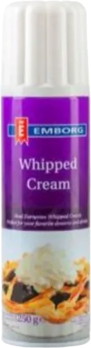 Çırpılmış krem Whipped Cream Spray