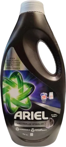 Qara paltarlar üçün yuyucu gel 