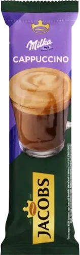 Həll olunan qəhvə Kapuçino Milka