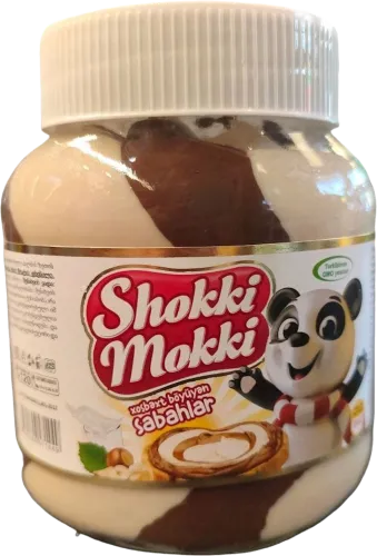 Шоколадное масло двухцветное