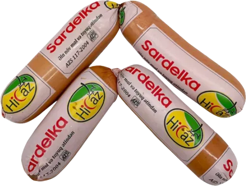 Sosis Sardelka mal və toyuq ətindən
