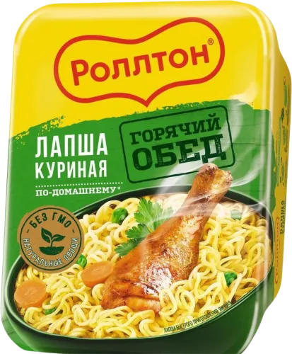 Лапша Ролтон с курицей