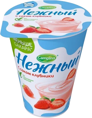 Клубничный йогурт 