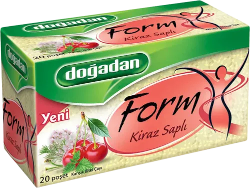 Пакетированный чай Doğadan Form с вишней