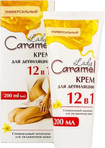 Krem Caramel depilyasiya üçün 12-si 1-də