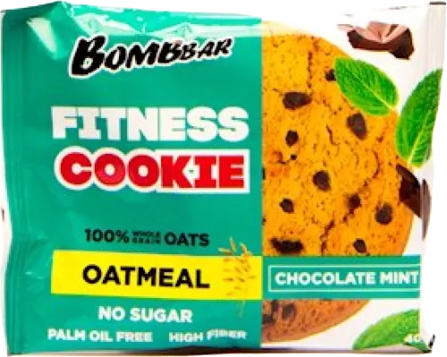 Yulaflı peçenye Fitness Cookie Şokolad-nanə