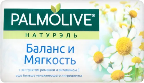 Tualet sabunu Naturel çobanyastığın ekstraktı və vitamin E ilə Balans və yumşaqlıq