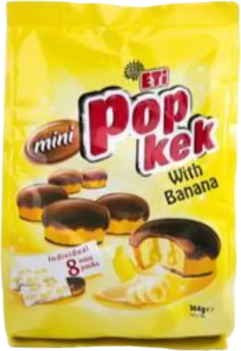 Kekslər Pop Kek banan ilə