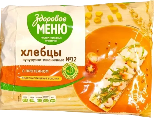 Хлебцы Здоровое меню №12
