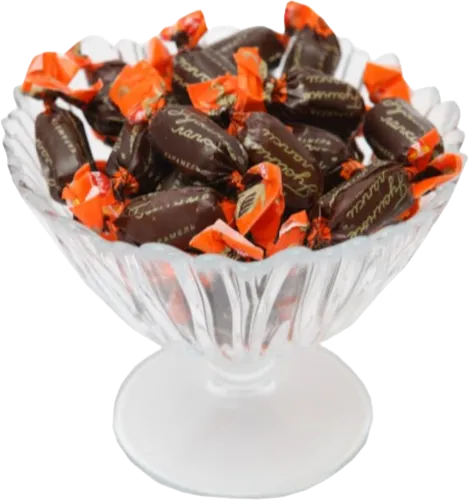 Karamel konfetlər Гусиные лапки