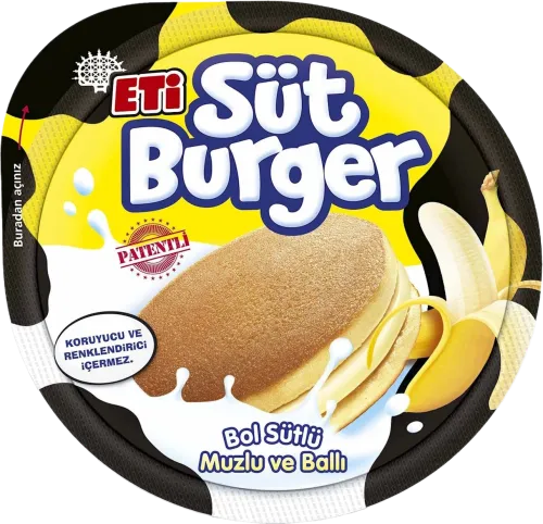 Кекс Süt Burger с бананом
