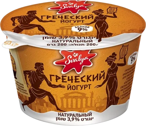 Греческий йогурт натуральный 