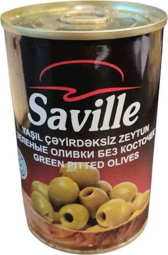 Оливки зеленые без косточек 