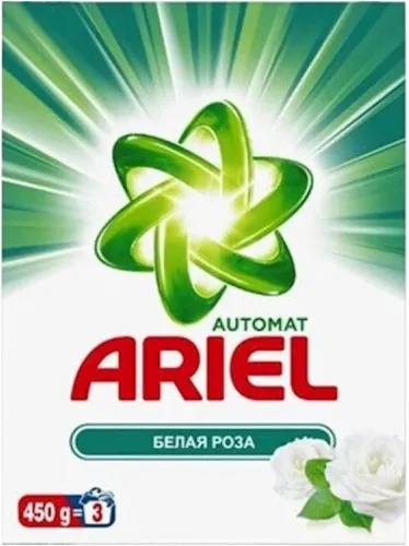 Yuyucu toz White Rose ağ paltar üçün avtomat