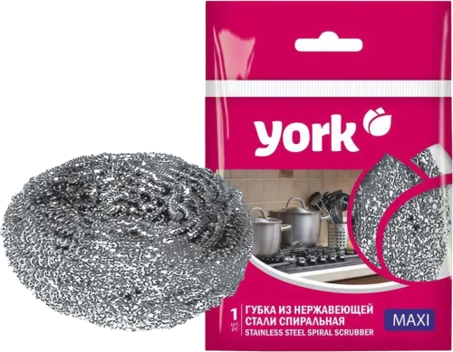 Qab yuma üçün süngər Maxi polad