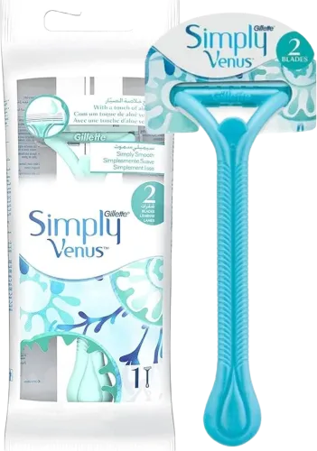  Simply Venus 2 Disposable Razor