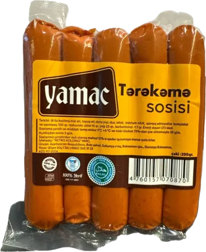 Сосиски tərəkəmə 